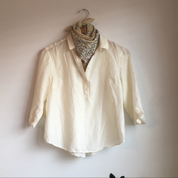 Pure Silk Airy Utility Shirt - Picture 3 of 5